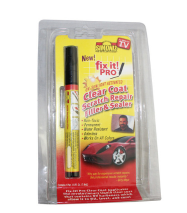 Arrival Fix It Pro Pen With Original Retail Box Clear Car Scratch Repair Remover Pen Simoniz Clear Coat Applicator